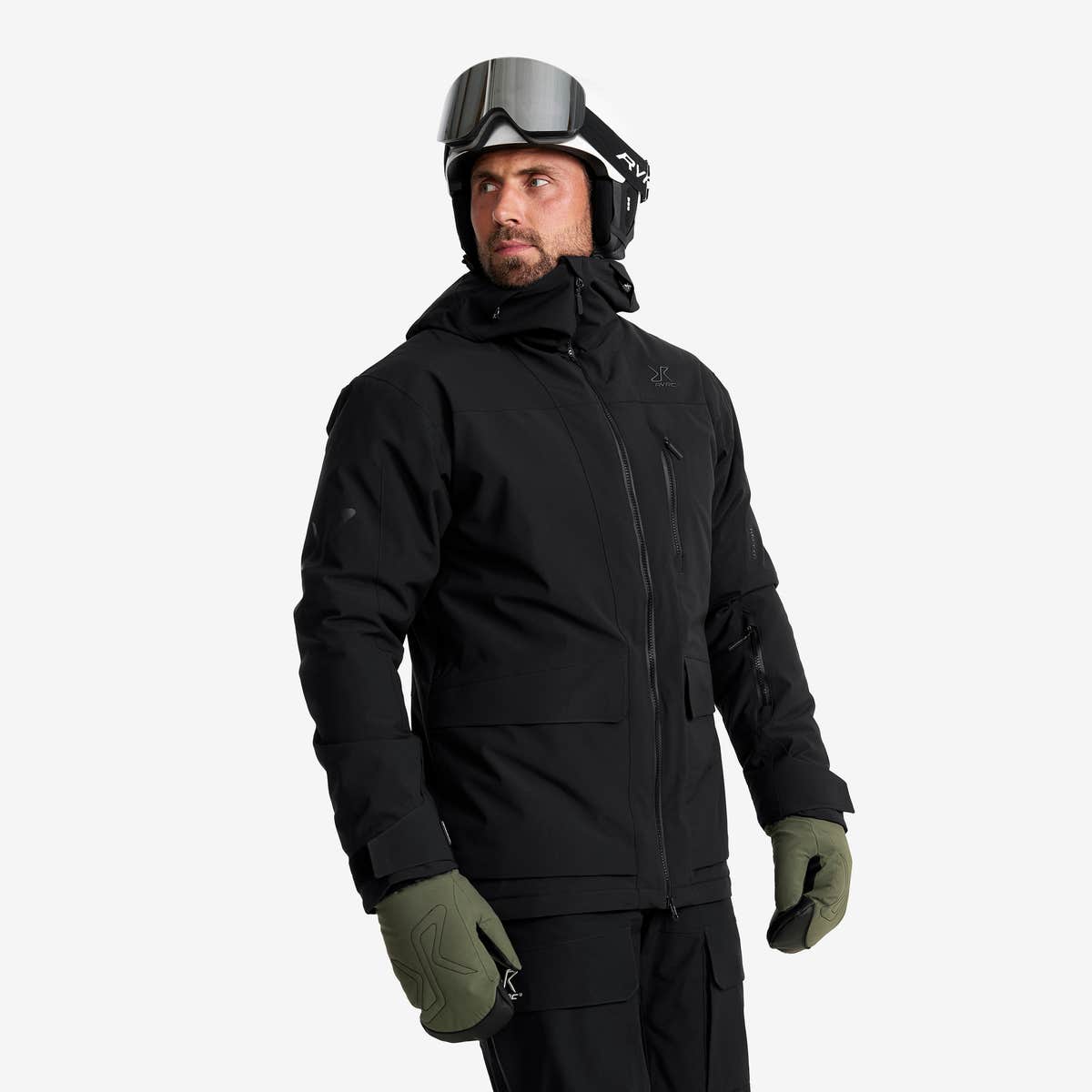 AccXel Insulated 2L Ski Jacket Herre Black, Størrelse:XL – Skijakker AccXel Insulated 2L Ski Jacket Herre Black, Størrelse:XL – Skijakker