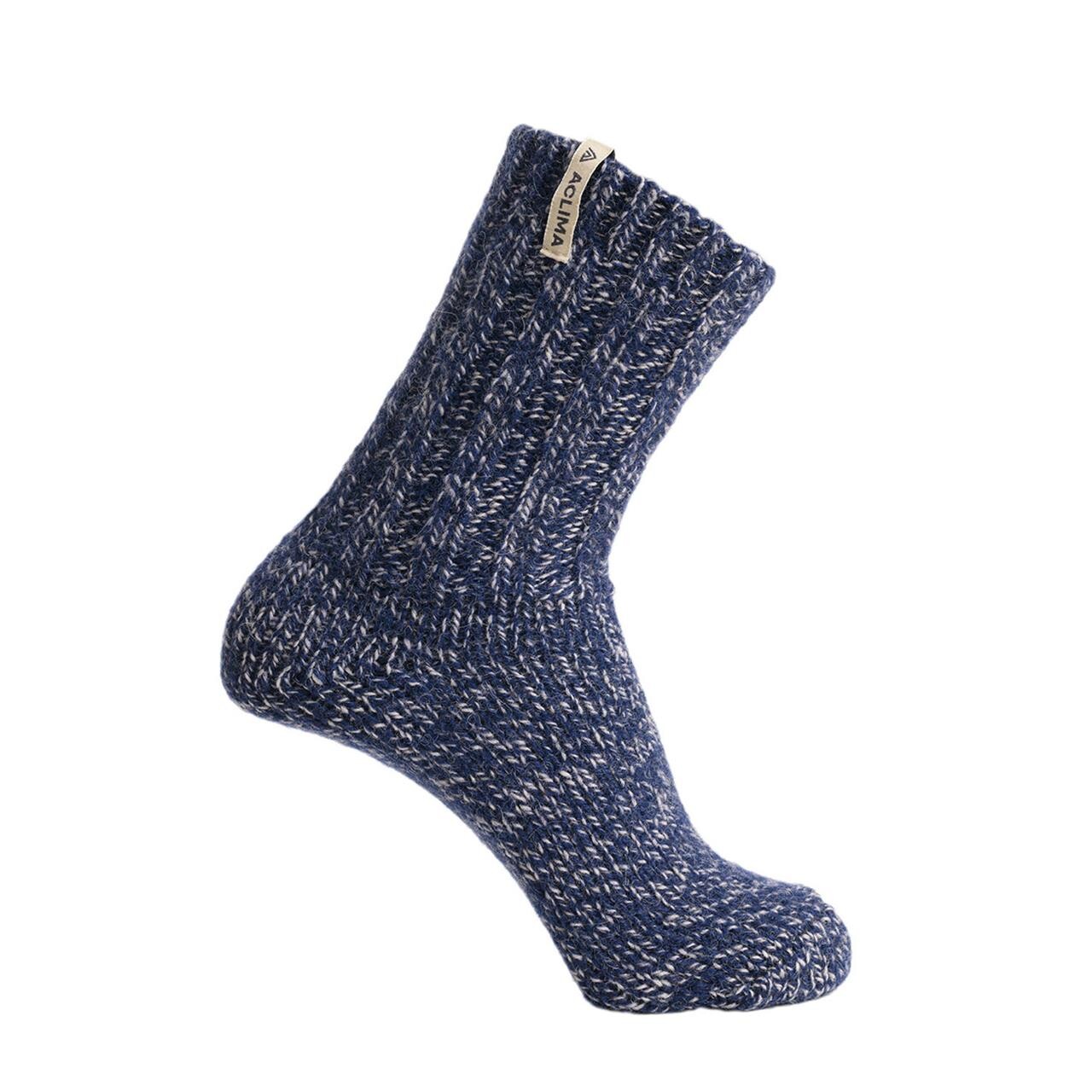 Aclima Norwegian Wool Socks (Grå (GREY/RED) 36-40) Aclima Norwegian Wool Socks (Grå (GREY/RED) 36-40)
