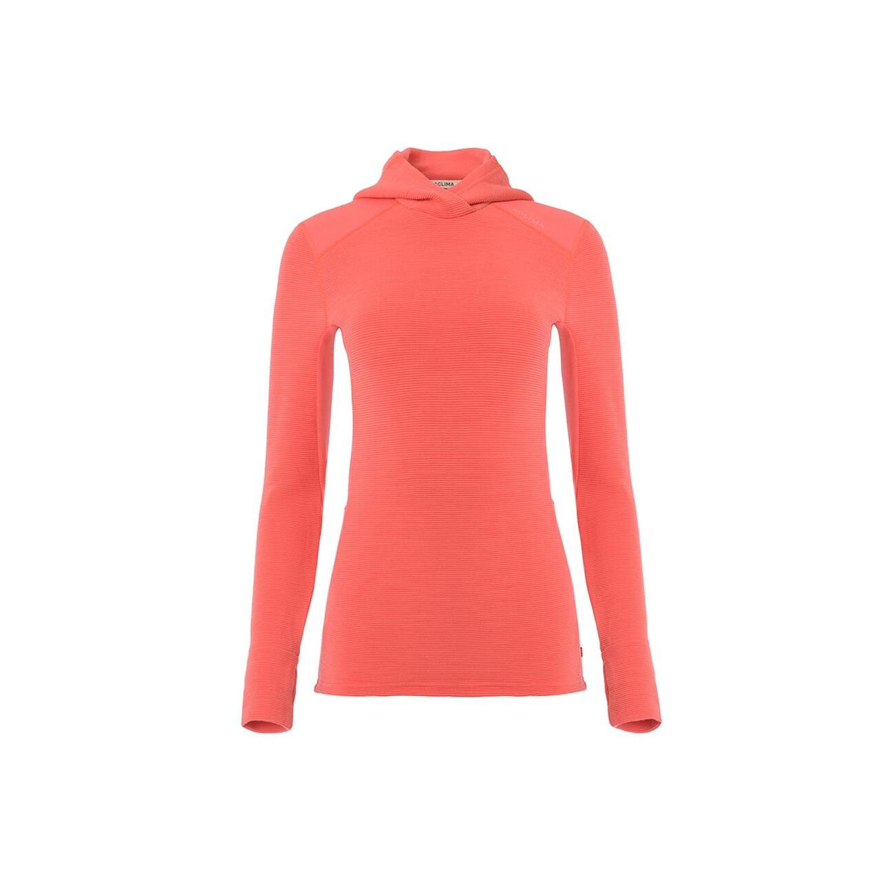 Aclima Womens StreamWool Hoodie (Lyserød (SPICED CORAL) X-small) Aclima Womens StreamWool Hoodie (Lyserød (SPICED CORAL) X-small)