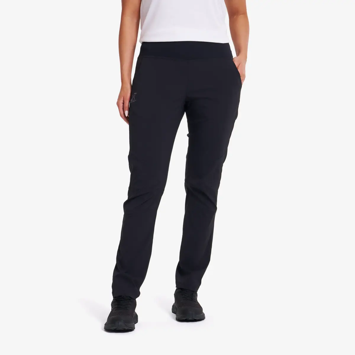 Breezy Outdoor Stretch Pants Dame Black, Størrelse:2XL – Outdoorbukse, Vandrebukse & Trekkingbukse Breezy Outdoor Stretch Pants Dame Black, Størrelse:2XL – Outdoorbukse, Vandrebukse & Trekkingbukse