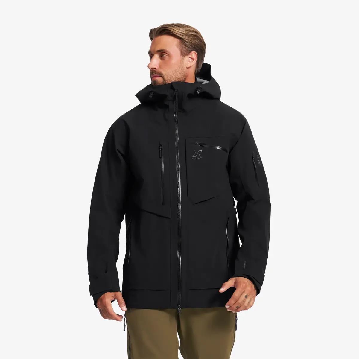 Cyclone Long 3L Jacket Herre Black, Størrelse:XS – Jakker > Regn- Og Skaljakker Cyclone Long 3L Jacket Herre Black, Størrelse:XS – Jakker > Regn- Og Skaljakker