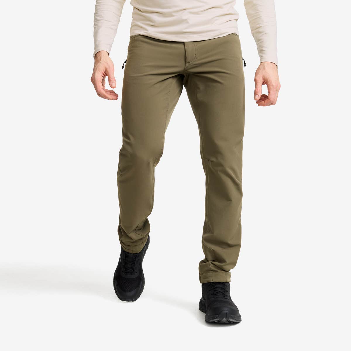 Explorer Outdoor Jeans Herre Light Moss Gray, Størrelse:S – Outdoor Jeans Explorer Outdoor Jeans Herre Light Moss Gray, Størrelse:S – Outdoor Jeans