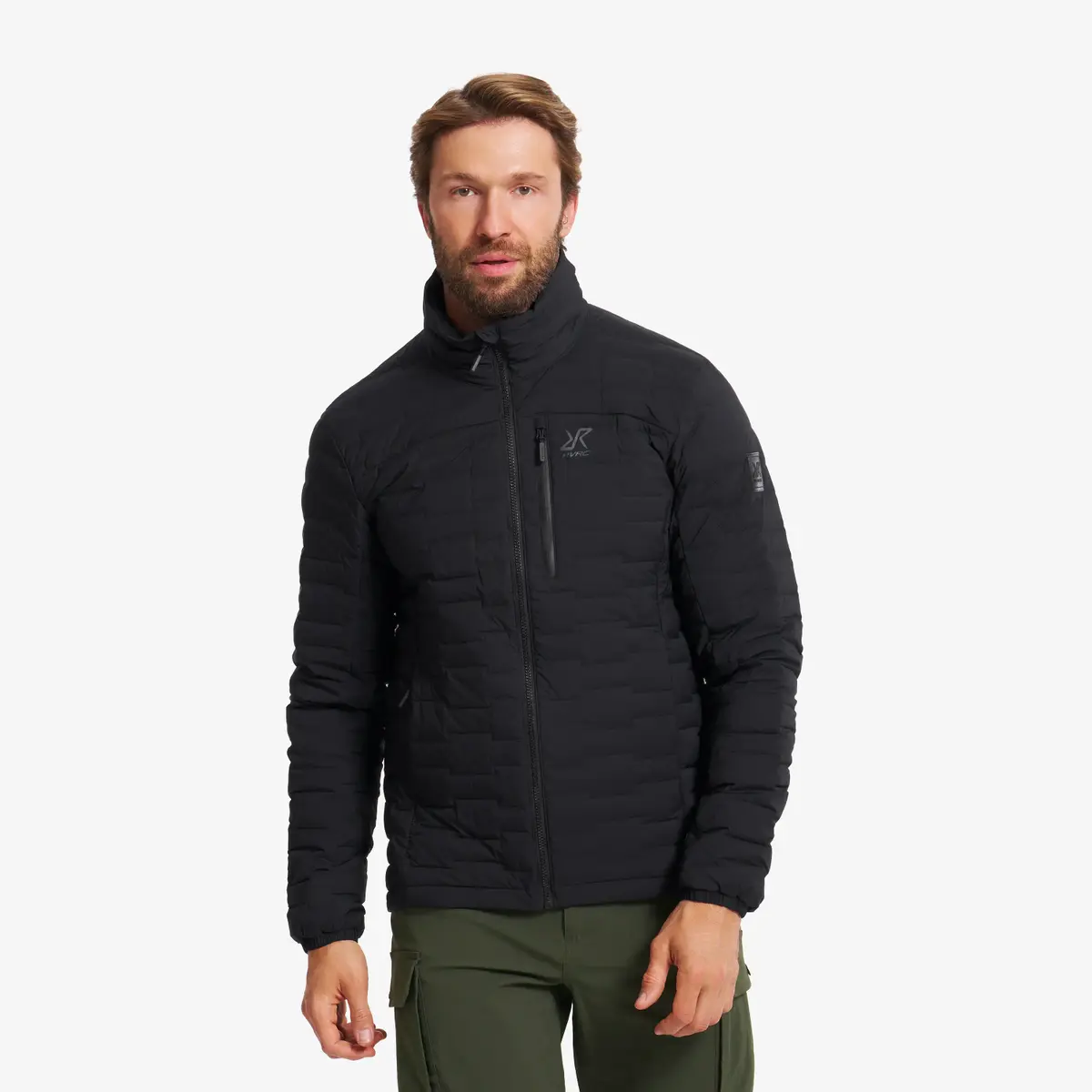 Flex Stretch Down Jacket Herre Black, Størrelse:XS – Vinterjakker Flex Stretch Down Jacket Herre Black, Størrelse:XS – Vinterjakker