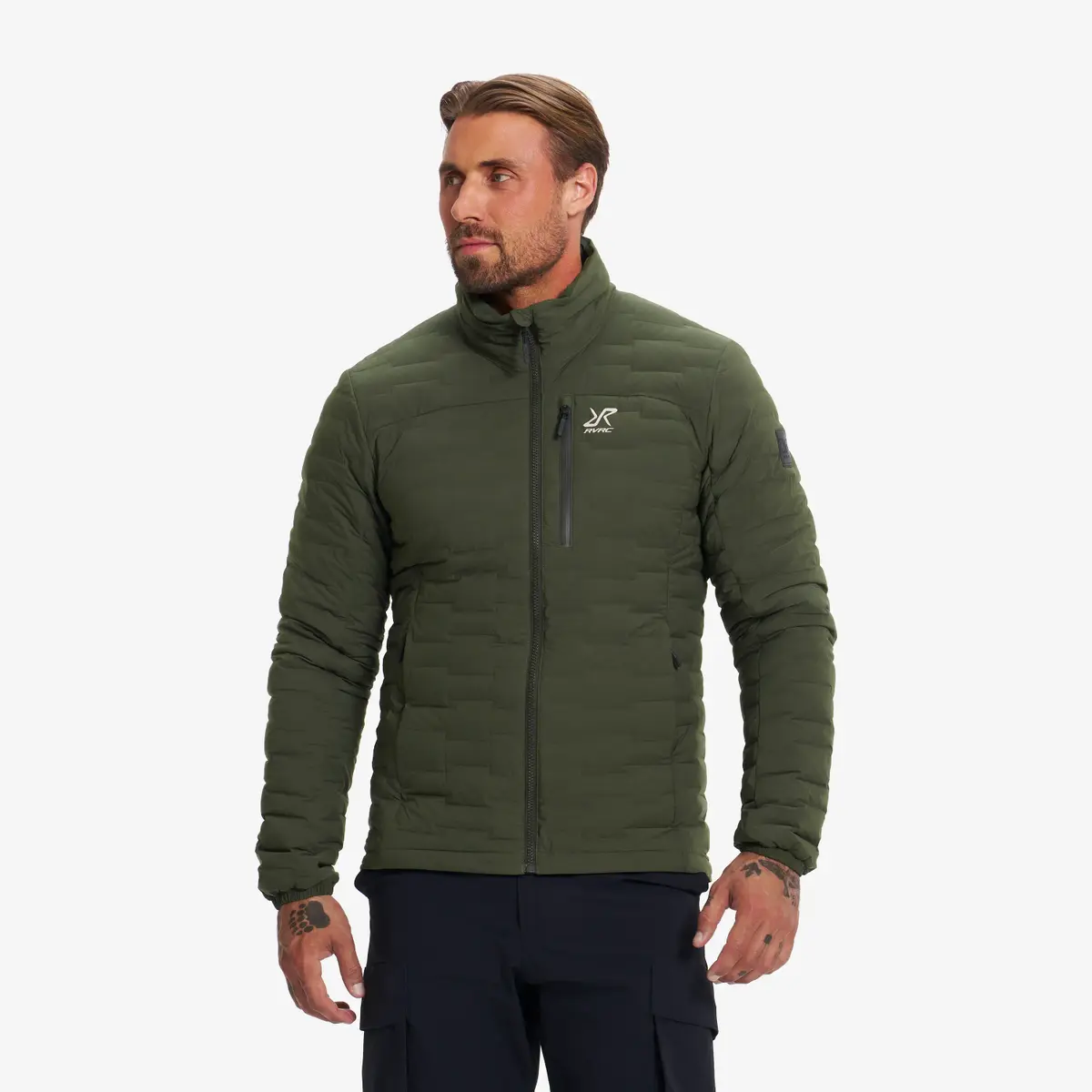 Flex Stretch Down Jacket Herre Forest Night, Størrelse:M – Vinterjakker Flex Stretch Down Jacket Herre Forest Night, Størrelse:M – Vinterjakker