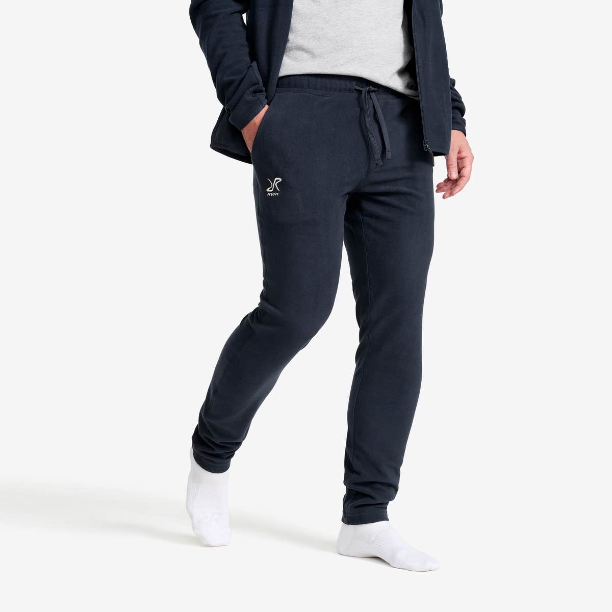 Hiker Fleece Pants Herre Deep Navy, Størrelse:L – Sweatpants Hiker Fleece Pants Herre Deep Navy, Størrelse:L – Sweatpants