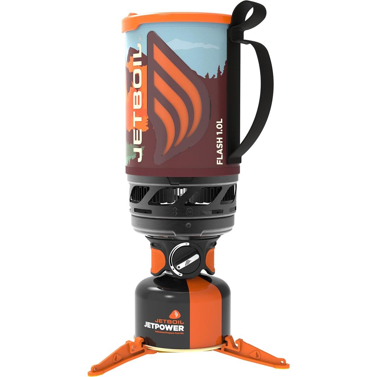 Jetboil Flash 1,0L Cooking System (Brun (MOUNTAINSCAPE)) Jetboil Flash 1,0L Cooking System (Brun (MOUNTAINSCAPE))
