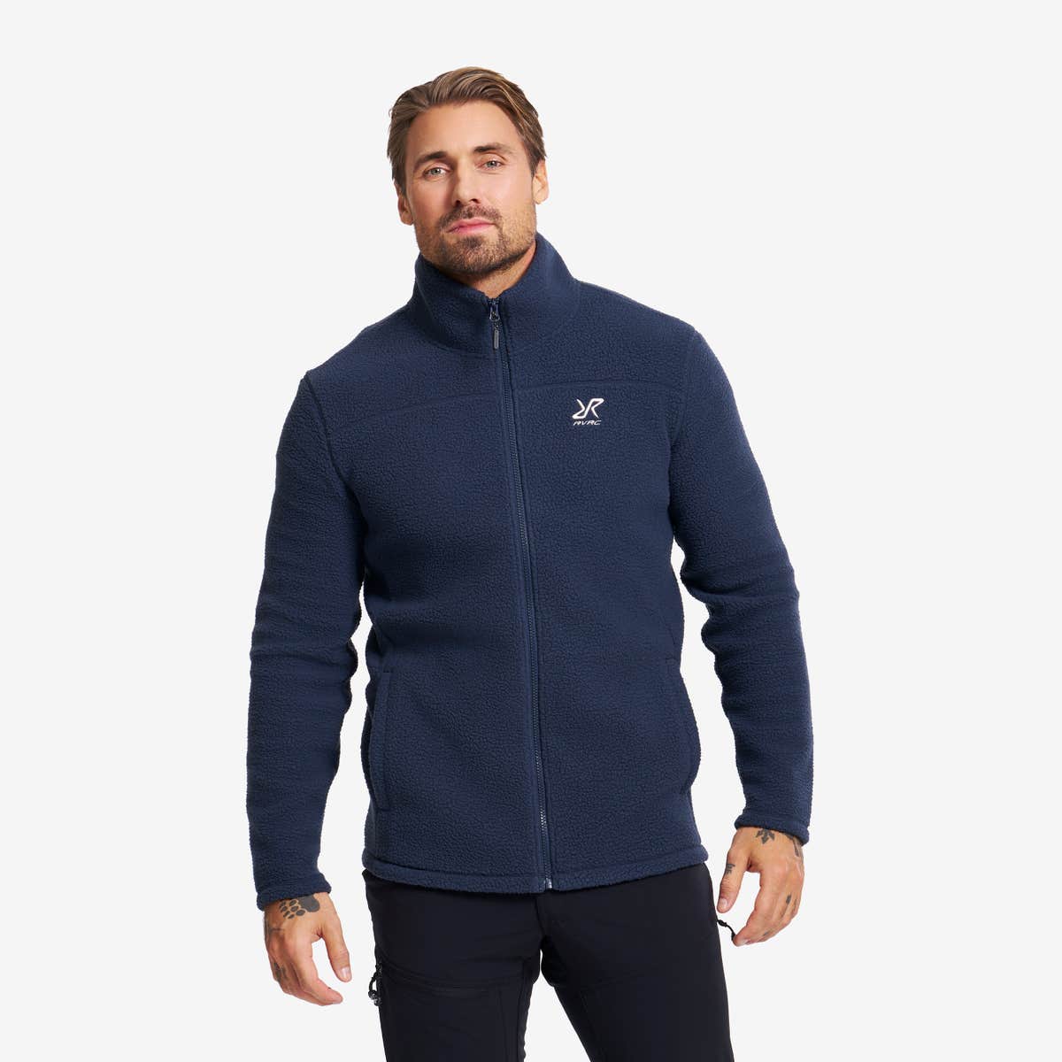 Moss Pile Fleece Jacket Herre Deep Navy, Størrelse:4XL – Herre > Overdele > Fleece & Midlayers Moss Pile Fleece Jacket Herre Deep Navy, Størrelse:4XL – Herre > Overdele > Fleece & Midlayers