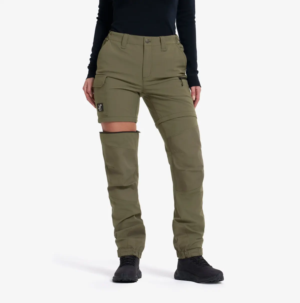 Nordwand Stretch Zip-off Pants Dame Grape Leaf, Størrelse:XL – Zip-off-bukser Nordwand Stretch Zip-off Pants Dame Grape Leaf, Størrelse:XL – Zip-off-bukser