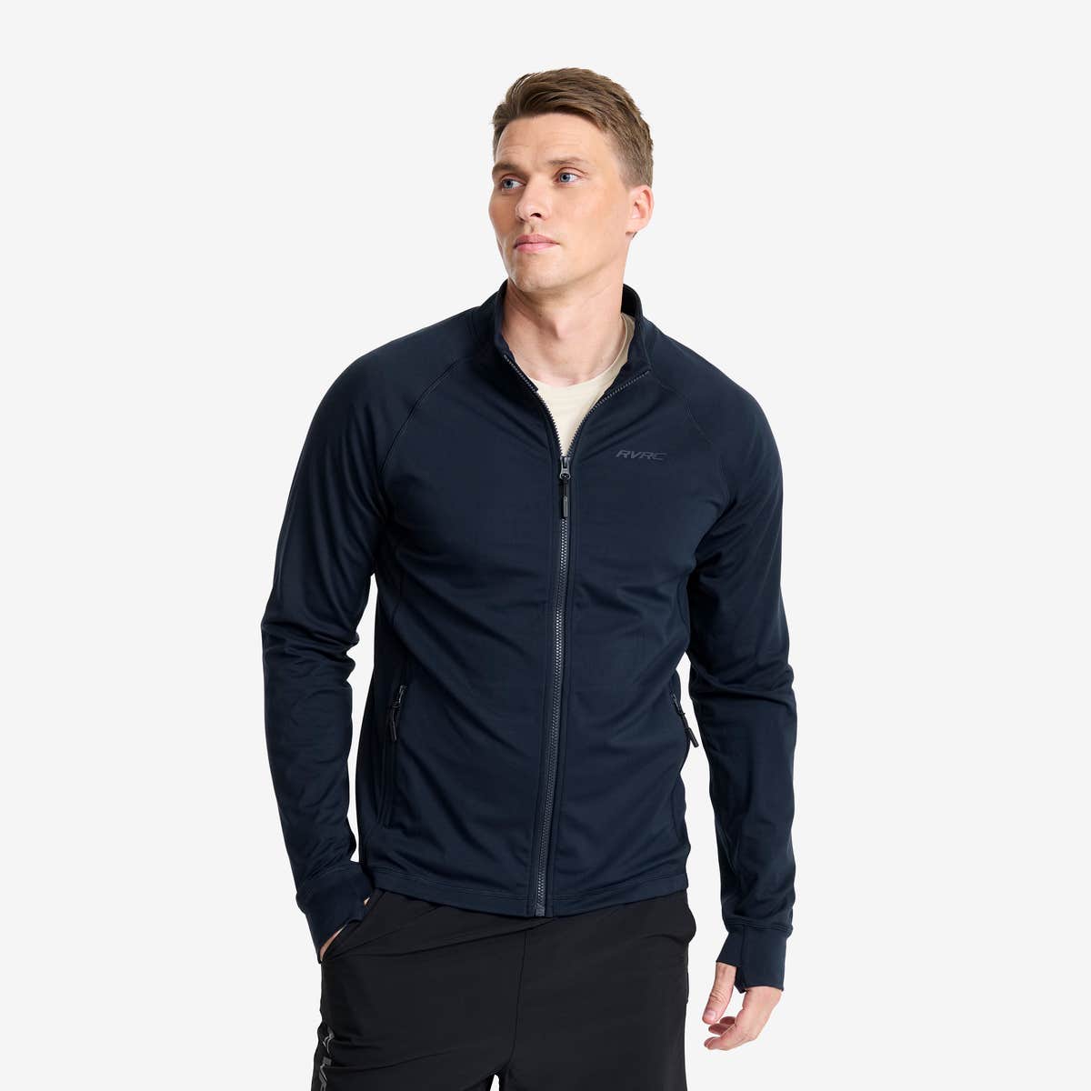 Paragon Full-zip Jacket Herre Navy, Størrelse:M – Herre > Overdele > Langærmede Trøjer Paragon Full-zip Jacket Herre Navy, Størrelse:M – Herre > Overdele > Langærmede Trøjer