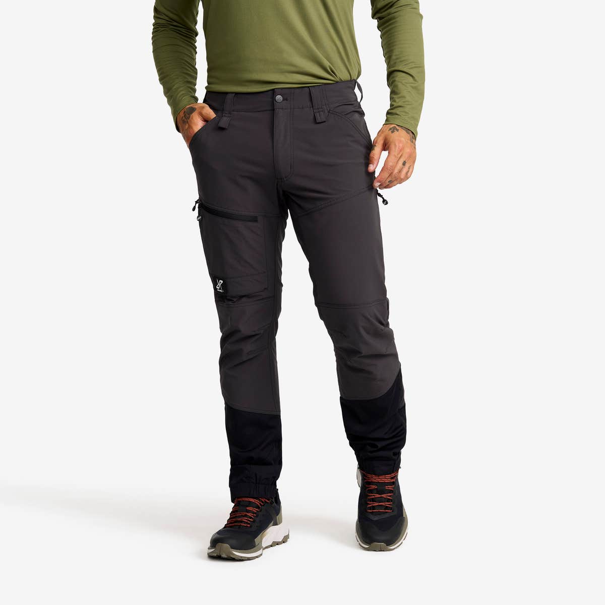 RVRC GP Pro Stretch Pants Herre Anthracite/Black, Størrelse:M – Outdoorbukse, Vandrebukse & Trekkingbukse RVRC GP Pro Stretch Pants Herre Anthracite/Black, Størrelse:M – Outdoorbukse, Vandrebukse & Trekkingbukse