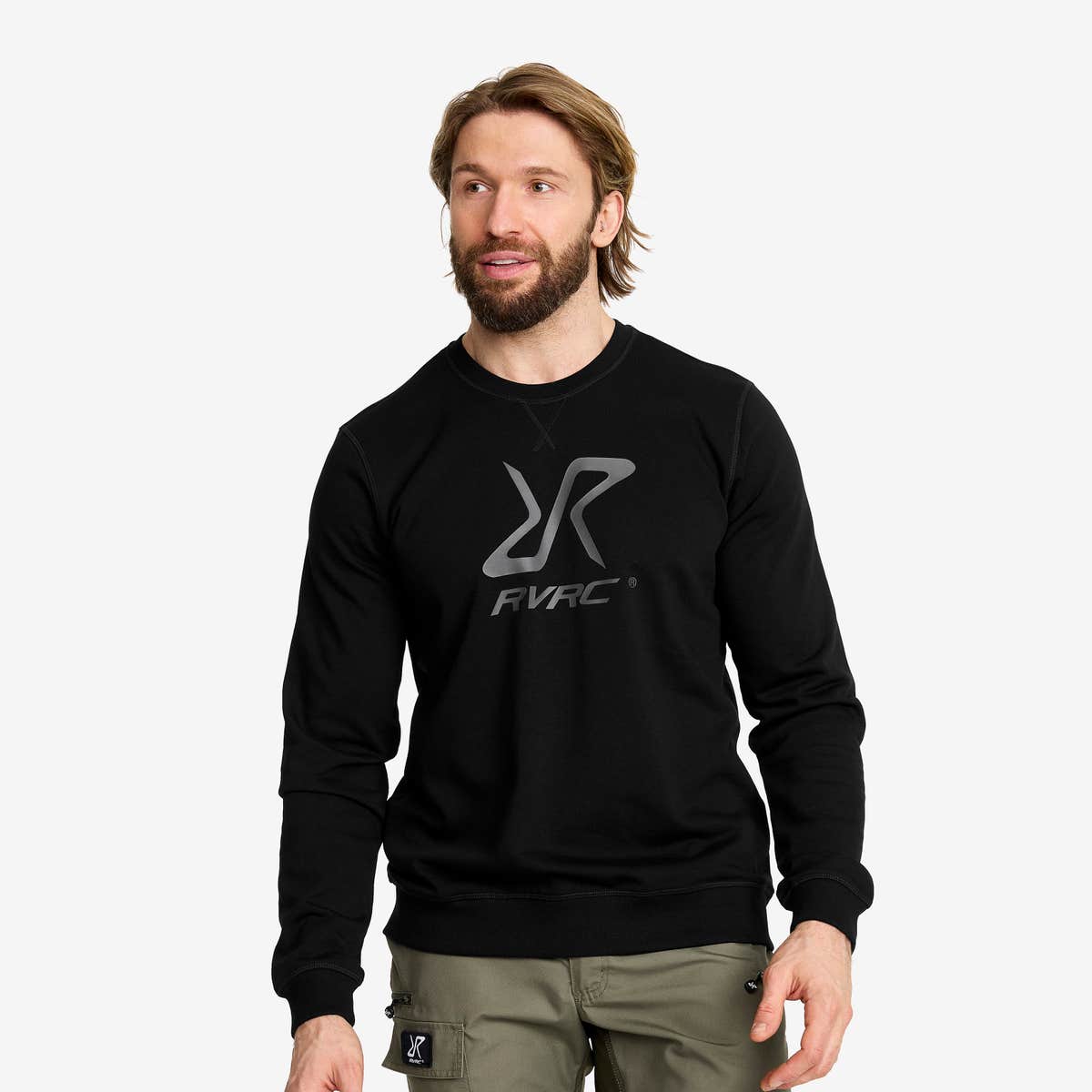 RVRC Sweatshirt Herre Black, Størrelse:S – Herre > Overdele > Hoodies Og Sweatshirts RVRC Sweatshirt Herre Black, Størrelse:S – Herre > Overdele > Hoodies Og Sweatshirts