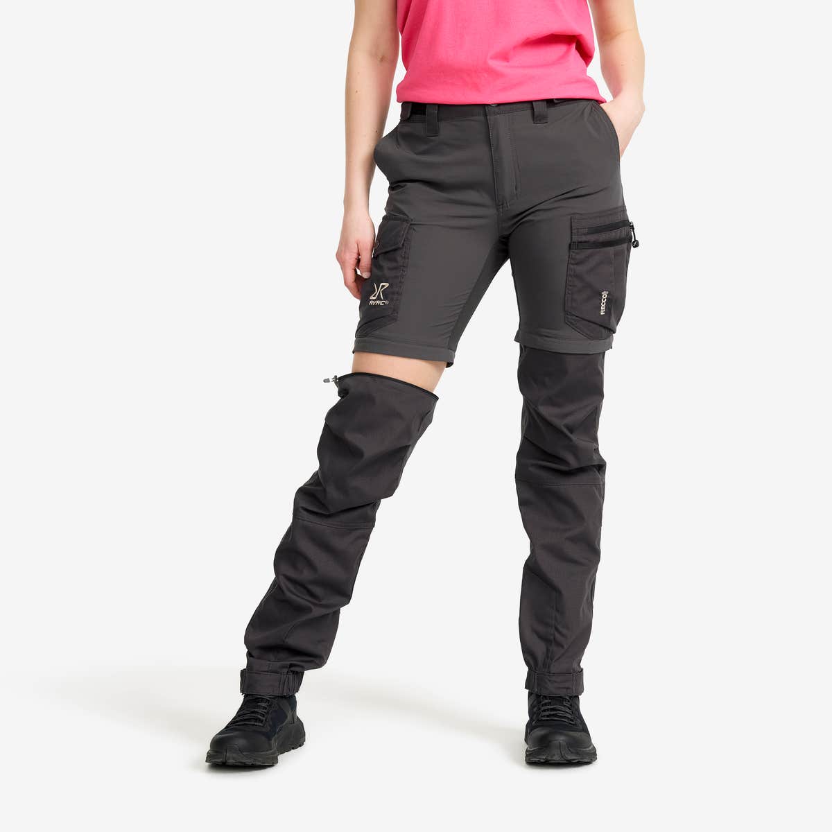 Rambler Lightweight Zip-off Pants Dame Anthracite, Størrelse:XS – Outdoorbukse, Vandrebukse & Trekkingbukse Rambler Lightweight Zip-off Pants Dame Anthracite, Størrelse:XS – Outdoorbukse, Vandrebukse & Trekkingbukse