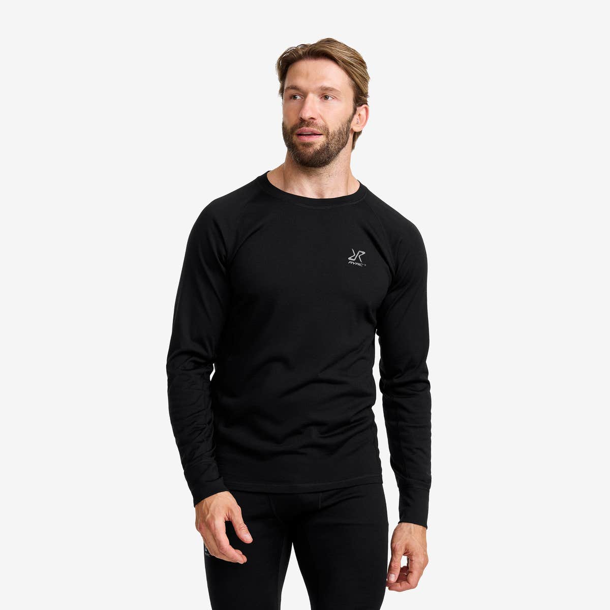 Route Merino Light Base Layer Top Herre Black, Størrelse:M – Herre > Baselayers Route Merino Light Base Layer Top Herre Black, Størrelse:M – Herre > Baselayers