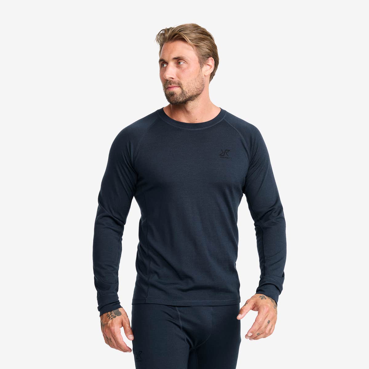 Route Merino Light Base Layer Top Herre Deep Navy, Størrelse:4XL – Herre > Baselayers Route Merino Light Base Layer Top Herre Deep Navy, Størrelse:4XL – Herre > Baselayers