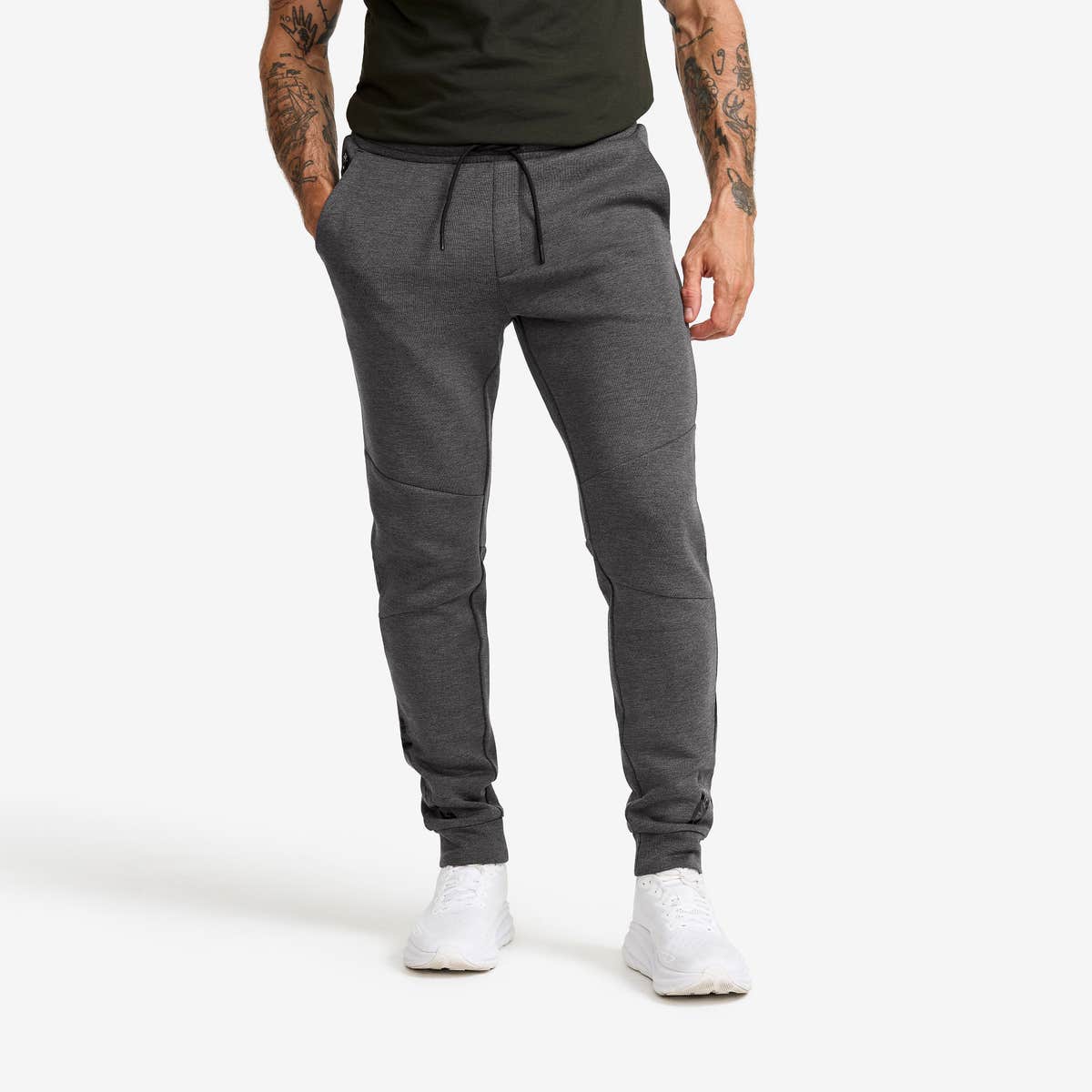 Street Scuba Sweatpants Herre Dark Grey Melange, Størrelse:2XL – Sweatpants Street Scuba Sweatpants Herre Dark Grey Melange, Størrelse:2XL – Sweatpants