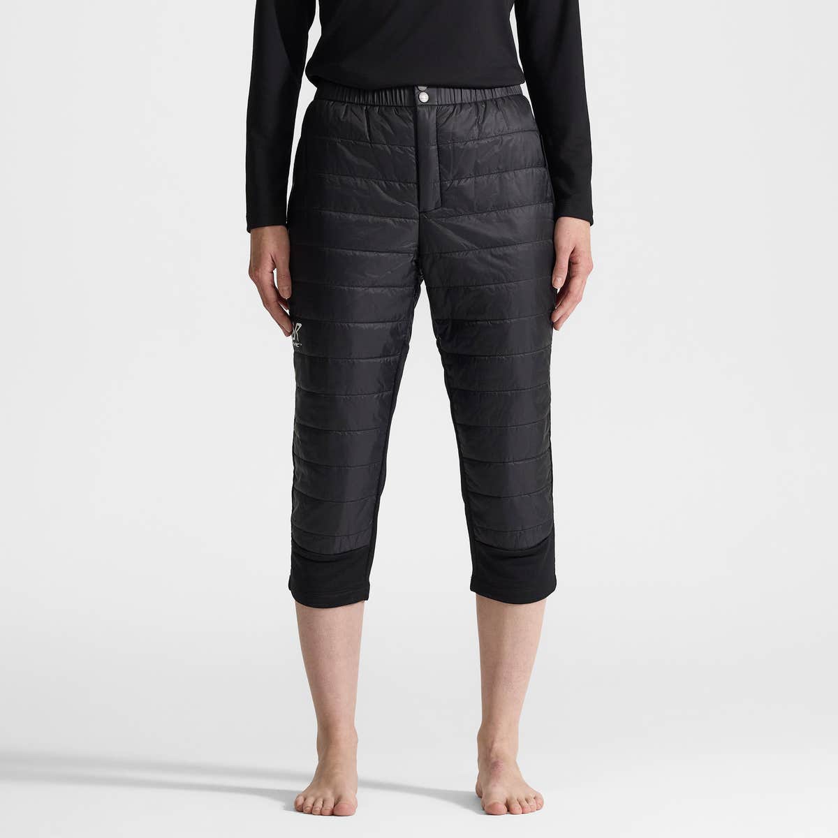 Ultra Hybrid 3/4 Pants Dame Black, Størrelse:L – Vinterbukser Ultra Hybrid 3/4 Pants Dame Black, Størrelse:L – Vinterbukser
