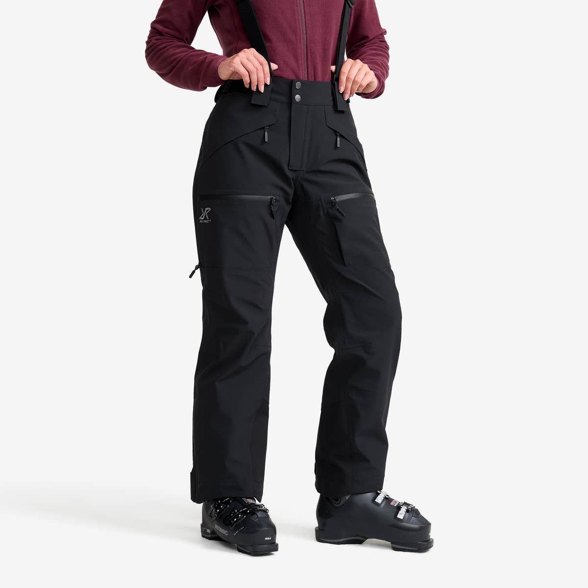 Atlas 3L Ski Pants Dame Black, Størrelse:2XL – Dame > Bukser > Skibukser Atlas 3L Ski Pants Dame Black, Størrelse:2XL – Dame > Bukser > Skibukser