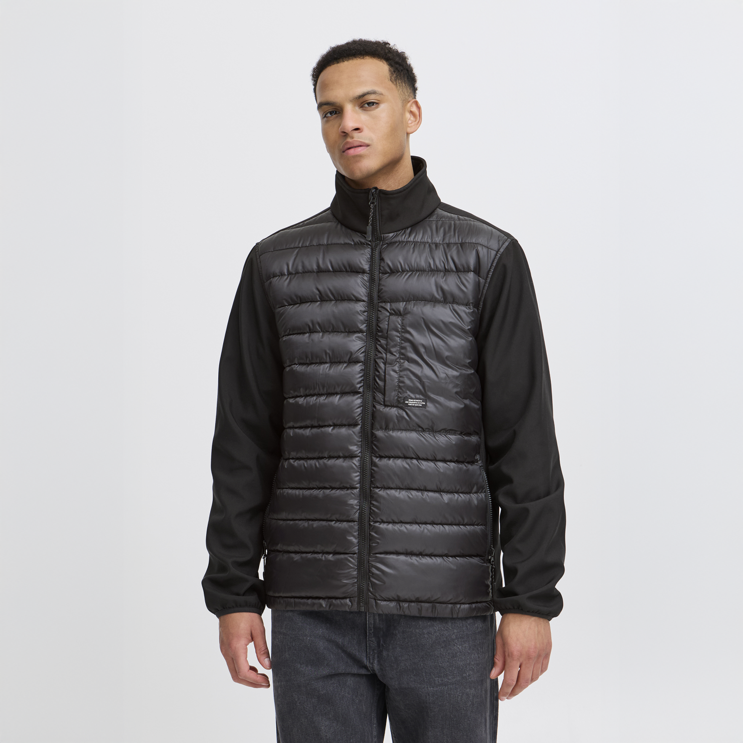 Blend Everest Herre Hybridjakke – Black – XL Blend Everest Herre Hybridjakke – Black – XL