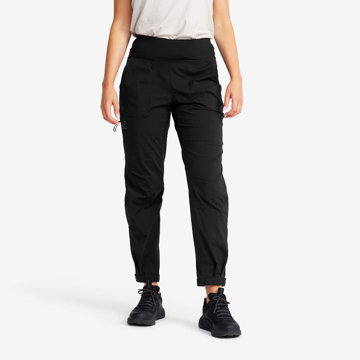 Breezy Curved Ankle Stretch Pants Dame Black, Størrelse:XS – Outdoorbukse, Vandrebukse & Trekkingbukse Breezy Curved Ankle Stretch Pants Dame Black, Størrelse:XS – Outdoorbukse, Vandrebukse & Trekkingbukse