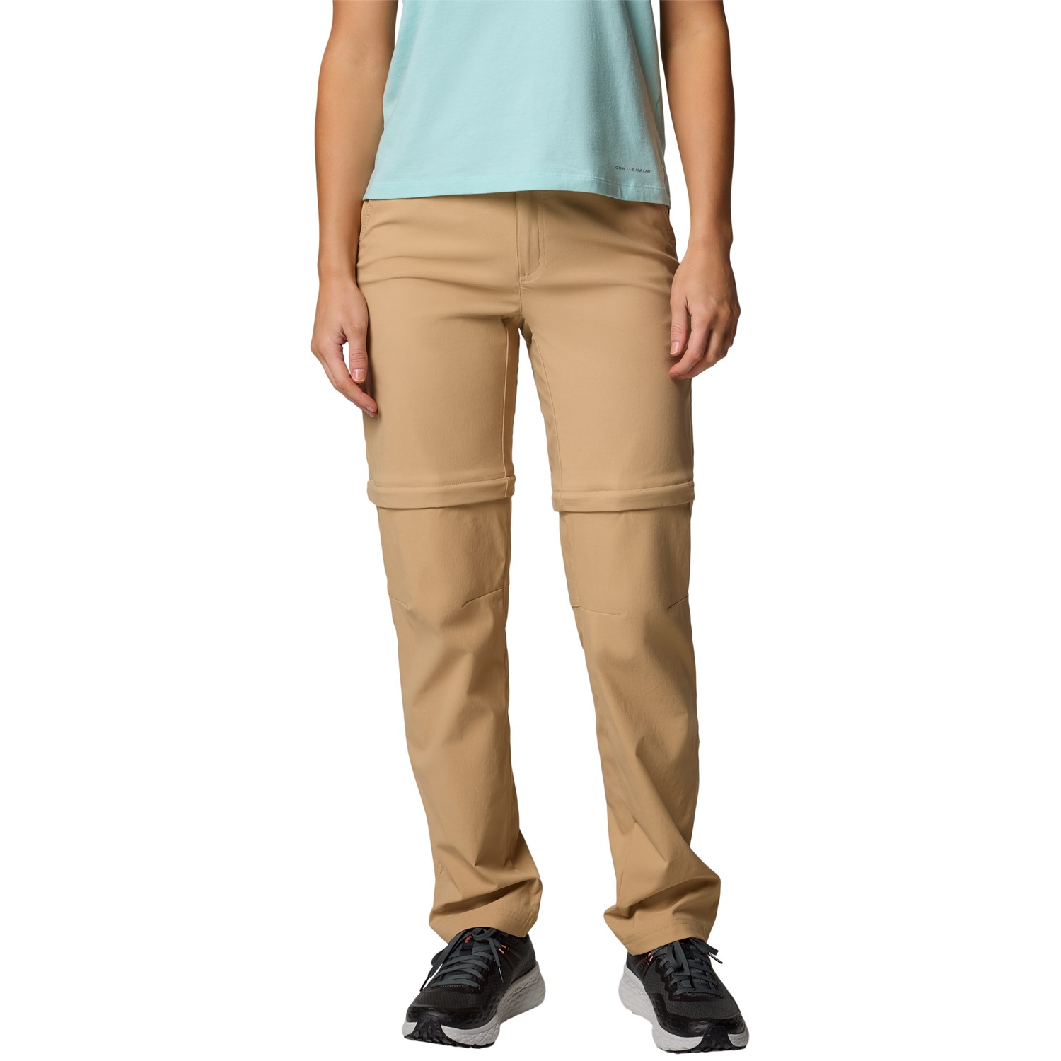 Columbia Leslie Falls Convertible Pant Dame US 6 Brun/Beige Outdoor bukser Columbia Leslie Falls Convertible Pant Dame US 6 Brun/Beige Outdoor bukser