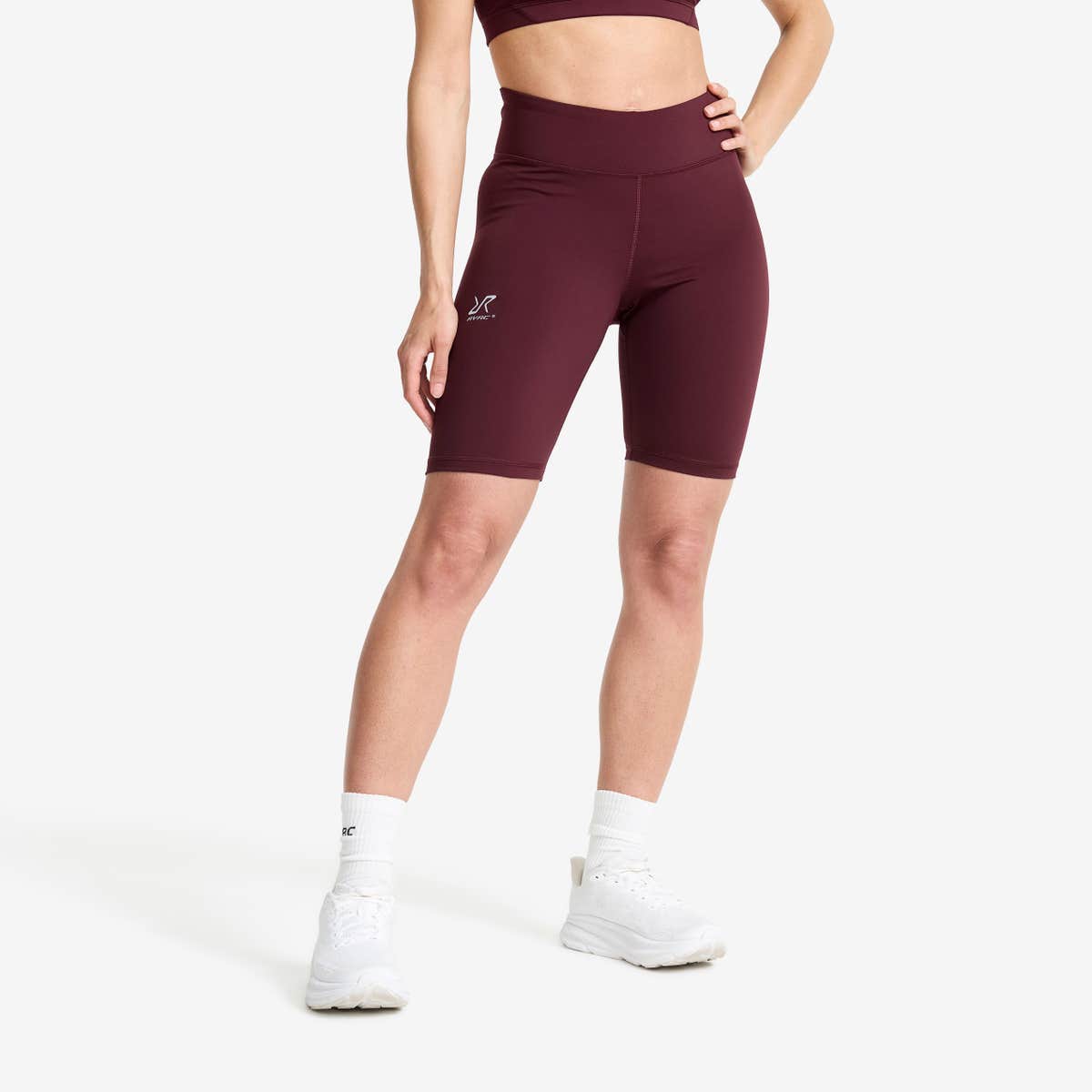 Flow High-waisted Biker Shorts Dame Winetasting, Størrelse:S – Outdoor Tights Flow High-waisted Biker Shorts Dame Winetasting, Størrelse:S – Outdoor Tights