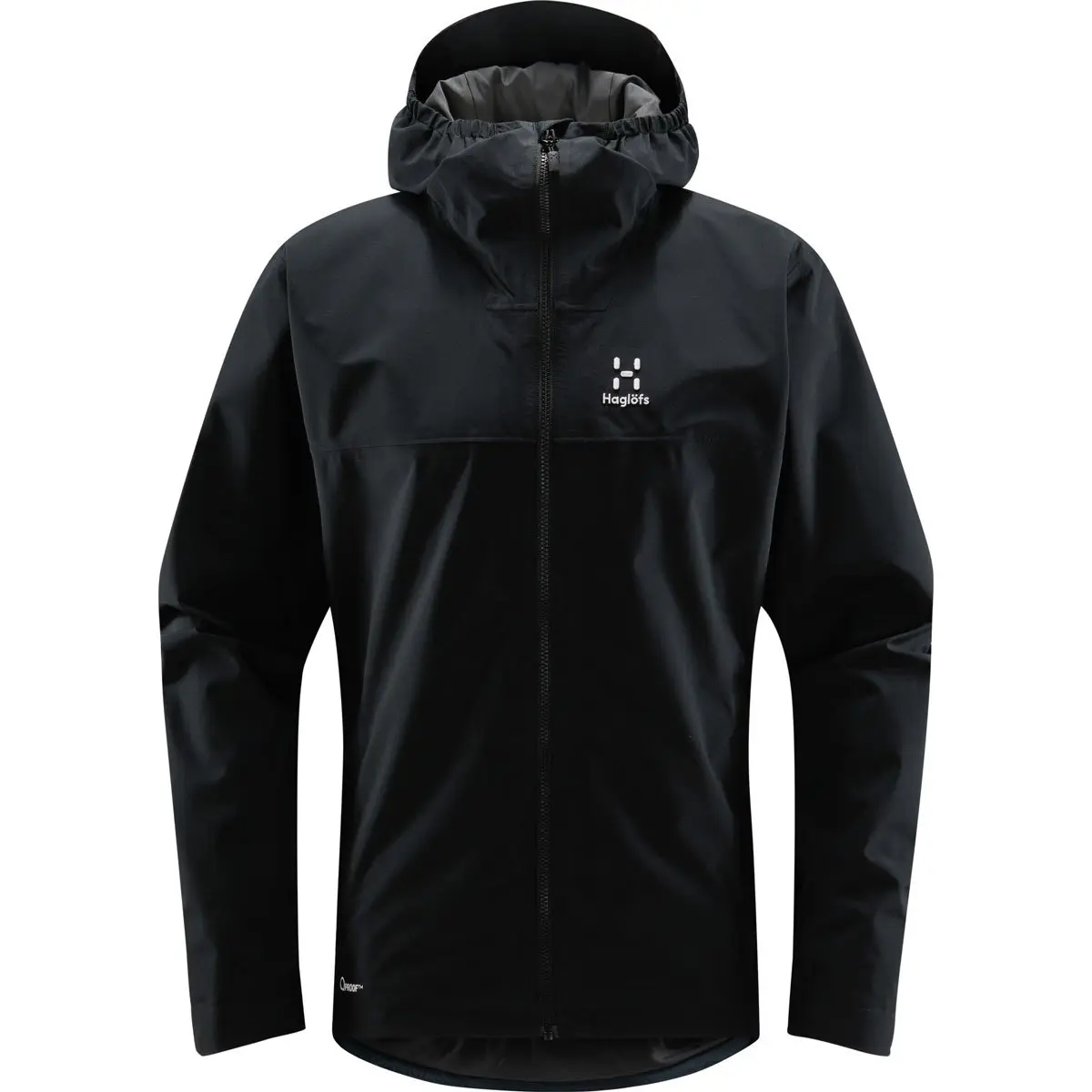Haglöfs Korp Proof Regnjakke Herre, true black Haglöfs Korp Proof Regnjakke Herre, true black