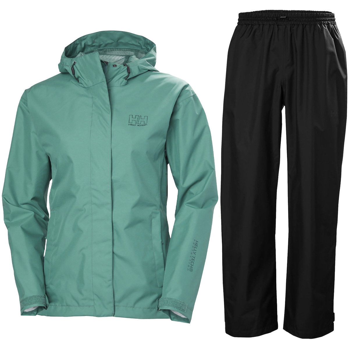 Helly Hansen Seven J Regnsæt Dame, opal green Helly Hansen Seven J Regnsæt Dame, opal green