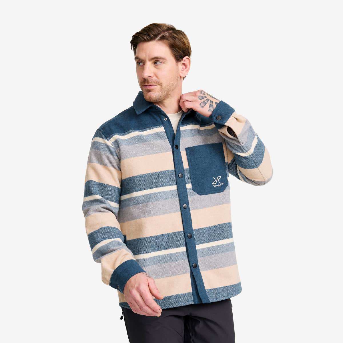 Highland Warm Overshirt Herre Orion Blue/Peyote, Størrelse:XL – Herre > Overdele > Skjorter Highland Warm Overshirt Herre Orion Blue/Peyote, Størrelse:XL – Herre > Overdele > Skjorter