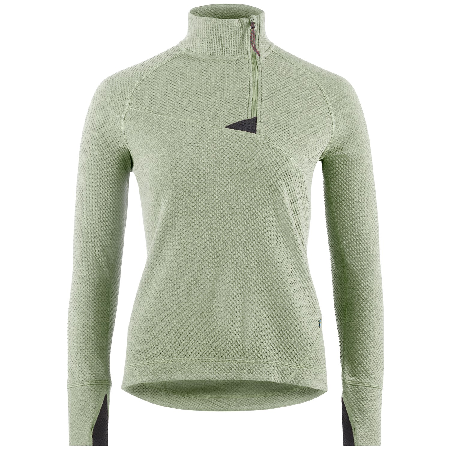 Klättermusen Huge Half Zip Sweater Dame S Grøn Trøjer & sweaters Klättermusen Huge Half Zip Sweater Dame S Grøn Trøjer & sweaters