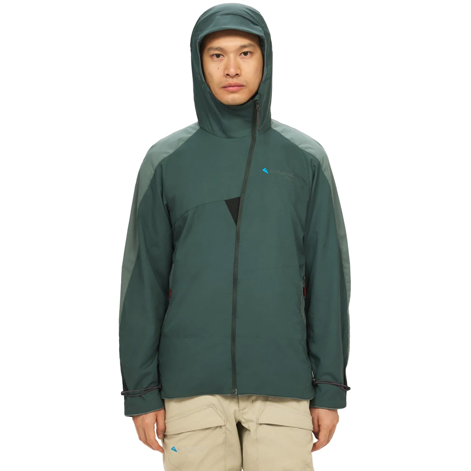 Klättermusen Vili Hood Jacket Herre S Blå Fiberjakker Klättermusen Vili Hood Jacket Herre S Blå Fiberjakker