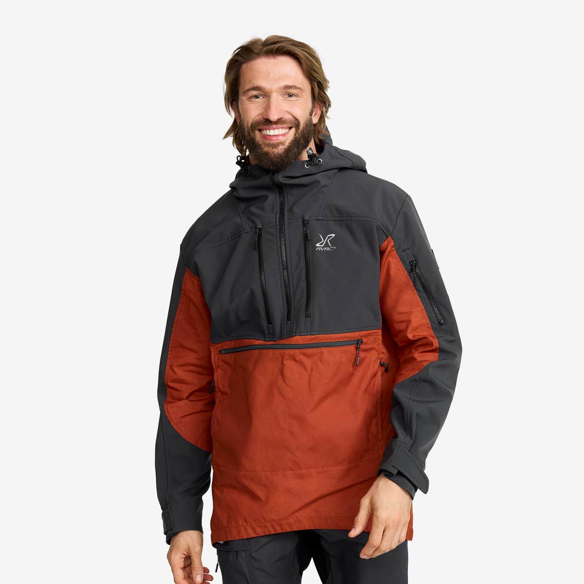 Outdoor Anorak Herre Rusty Orange, Størrelse:XS – Jakker > Outdoorjakker Outdoor Anorak Herre Rusty Orange, Størrelse:XS – Jakker > Outdoorjakker