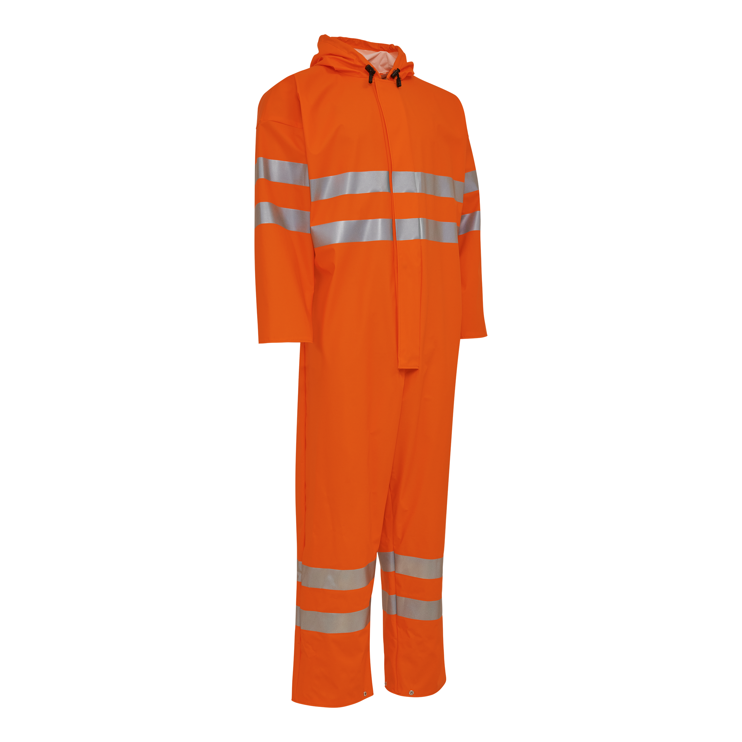 PU visible Heldragt med refleks – Fl. orange – L PU visible Heldragt med refleks – Fl. orange – L