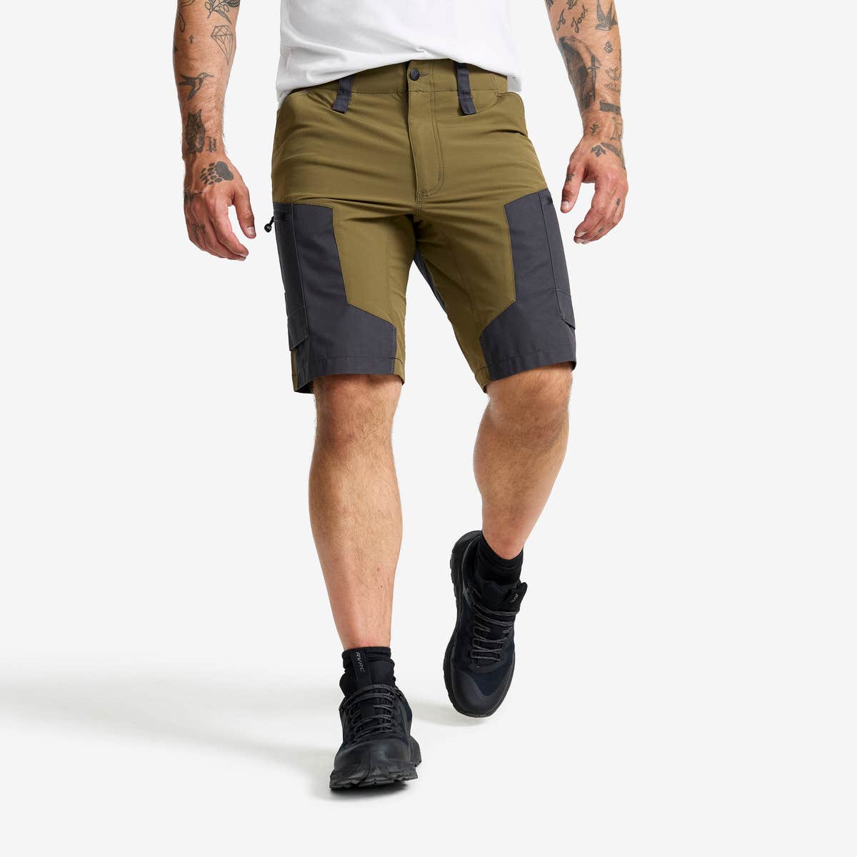 RVRC GP Shorts Herre Dark Olive, Størrelse:XS – Bukser > Shorts RVRC GP Shorts Herre Dark Olive, Størrelse:XS – Bukser > Shorts