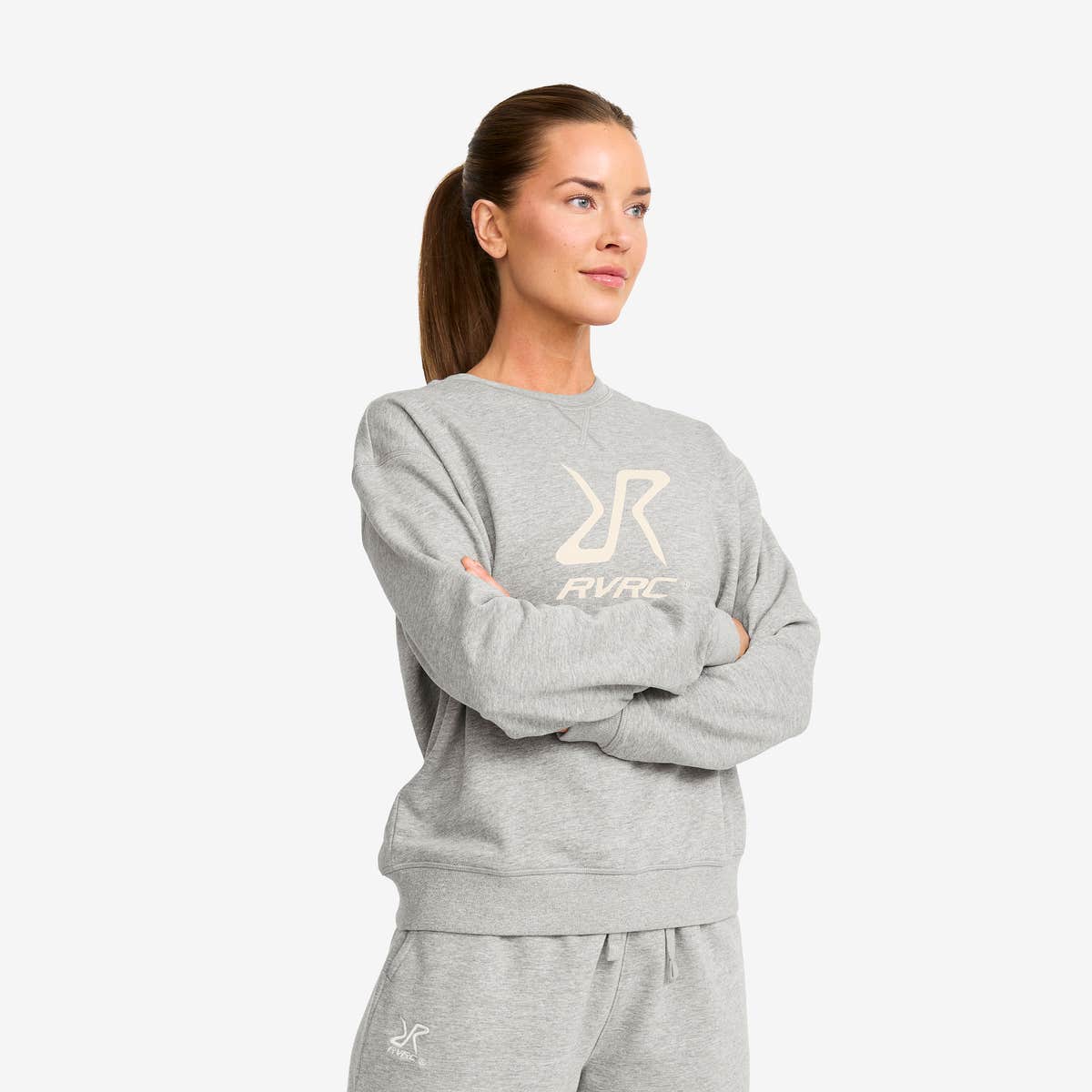 RVRC Sweatshirt Dame Grey Melange, Størrelse:L – Dame > Overdele > Hoodies & Sweatshirts RVRC Sweatshirt Dame Grey Melange, Størrelse:L – Dame > Overdele > Hoodies & Sweatshirts