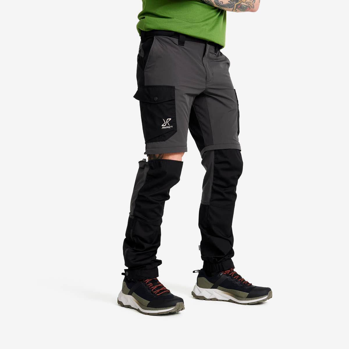 Rambler Lightweight Zip-off Pants Herre Anthracite/Black, Størrelse:2XL – Outdoorbukse, Vandrebukse & Trekkingbukse Rambler Lightweight Zip-off Pants Herre Anthracite/Black, Størrelse:2XL – Outdoorbukse, Vandrebukse & Trekkingbukse