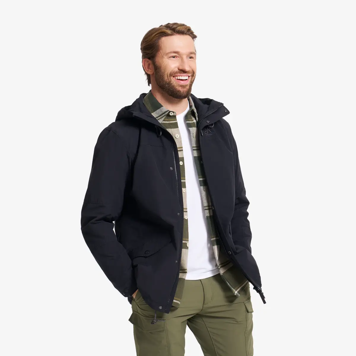 Shalloon Jacket Herre Black, Størrelse:M – Jakker > Outdoorjakker Shalloon Jacket Herre Black, Størrelse:M – Jakker > Outdoorjakker