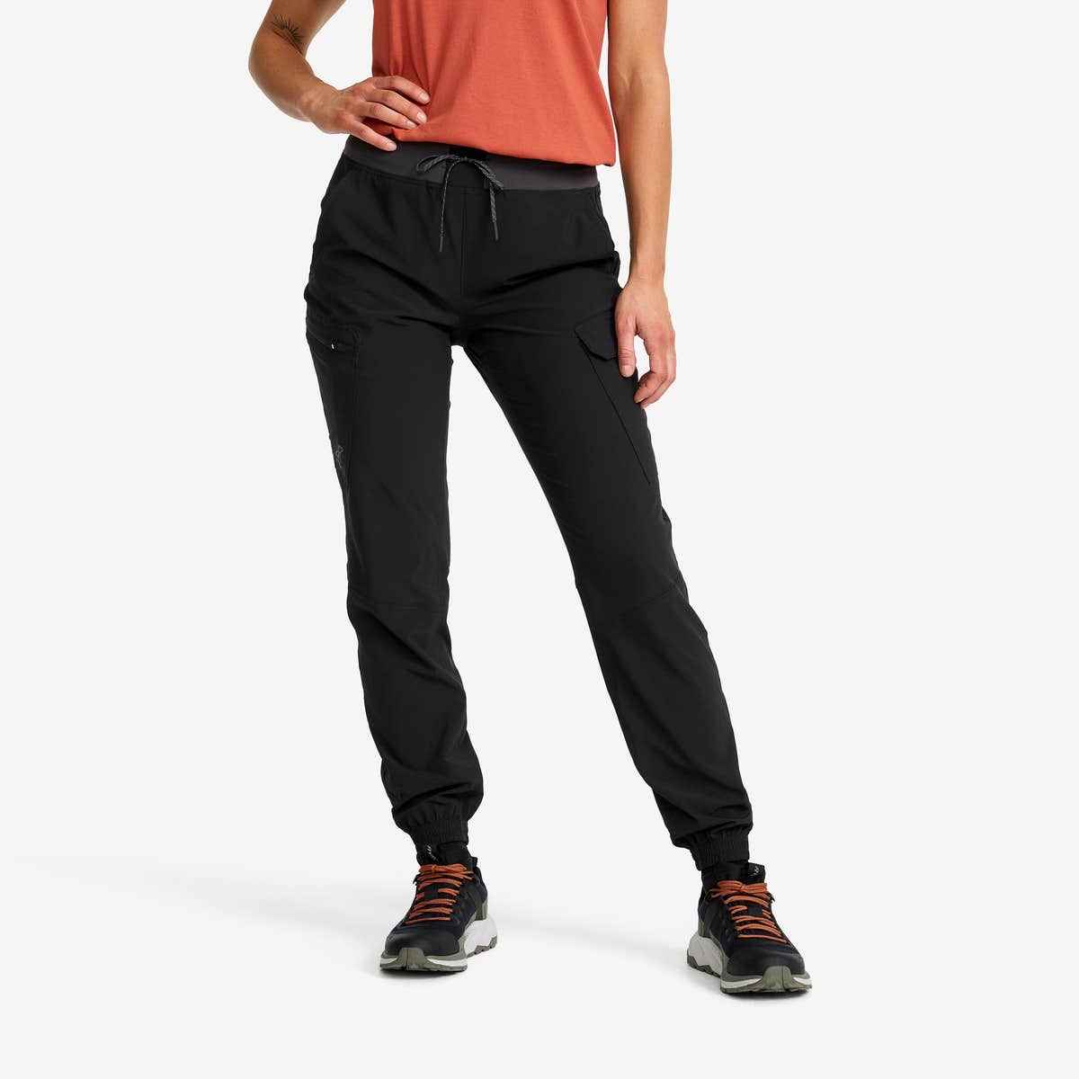 Verge Stretch Cargo Pants Dame Black, Størrelse:XL – Outdoorbukse, Vandrebukse & Trekkingbukse Verge Stretch Cargo Pants Dame Black, Størrelse:XL – Outdoorbukse, Vandrebukse & Trekkingbukse